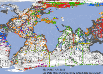 Seabed data around the Philippines